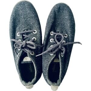 Allbirds Wool Runners Gray Knit Lace Up Sneakers Comfort Casual Shoes W11